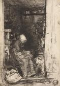 WHISTLER James Abbot McNeill La Vieille Aux Loques WHISTLER James Abbot McNeill La Vieille Aux Loques