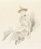 WHISTLER James Abbot McNeill The Winged Hat WHISTLER James Abbot McNeill The Winged Hat