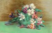WHITEHEAD Elizabeth Still Life Of A Clementis WHITEHEAD Elizabeth Still Life Of A Clementis