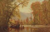 WHITTREDGE Thomas Worthington Autumn On The Delaware WHITTREDGE Thomas Worthington Autumn On The Delaware