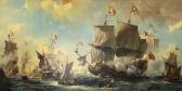 WILCOX Leslie Arthur Pepys In The 'naseby' With Sir Edward Montague Sailing To The Hague To Fetch Home King Charles Ii WILCOX Leslie Arthur Pepys In The 'naseby' With Sir Edward Montague Sailing To The Hague To Fetch Home King Charles Ii