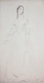 WILKIE David A Portrait Sketch Of Helen Fansen WILKIE David A Portrait Sketch Of Helen Fansen