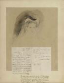 WILKIE David Portrait Study Of Lady Lilford, Née Mary Elizabeth Fox, As Mary Queen Of Scots WILKIE David Portrait Study Of Lady Lilford, Née Mary Elizabeth Fox, As Mary Queen Of Scots