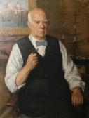 WILKINSON Rodney N. Portrait Of Norman Wilkinson WILKINSON Rodney N. Portrait Of Norman Wilkinson