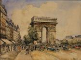 WILL Frank View Of The Arc De Triomphe WILL Frank View Of The Arc De Triomphe