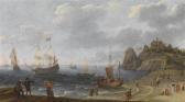 WILLAERTS Isaac Coastal Landscape With Fishermen Hauling In Their Catch WILLAERTS Isaac Coastal Landscape With Fishermen Hauling In Their Catch