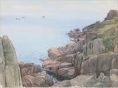 WILLATS H. W. Cornish Coastal Scene WILLATS H. W. Cornish Coastal Scene