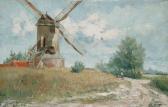 WILLEMS ADOLF Zomers Landschap Met Windmolen WILLEMS ADOLF Zomers Landschap Met Windmolen