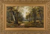 WILLIAM S. Woodland Scenes In Spring And Autumn WILLIAM S. Woodland Scenes In Spring And Autumn