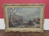 Williams E. C. River Scene With Watermill Williams E. C. River Scene With Watermill