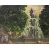 WILLIAMS Esther Baldwin Bethesda Fountain Central Park WILLIAMS Esther Baldwin Bethesda Fountain Central Park