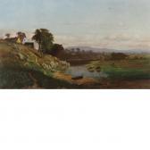 WILLIAMS Frederick Dickinson New England River Landscape WILLIAMS Frederick Dickinson New England River Landscape