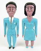 WILLIAMS George Man And Woman In Blue WILLIAMS George Man And Woman In Blue