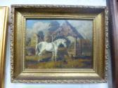 WILLIAMS J.J. Horse In Country Farmyard WILLIAMS J.J. Horse In Country Farmyard