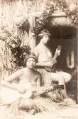 WILLIAMS James J. Photograph Of Two Hawaiian Women Playinginstruments WILLIAMS James J. Photograph Of Two Hawaiian Women Playinginstruments