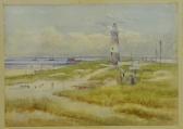 WILLIAMS John Wynne Spurn Point Lighthouse Looking North WILLIAMS John Wynne Spurn Point Lighthouse Looking North