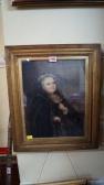 WILLIAMS Josephine Sims Half Length Seated Portrait Of Katherine Eliza Sims Williams WILLIAMS Josephine Sims Half Length Seated Portrait Of Katherine Eliza Sims Williams