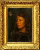 WILLIAMS Margaret Lindsay Portrait Of Amalia Acquaviva D'aragona WILLIAMS Margaret Lindsay Portrait Of Amalia Acquaviva D'aragona