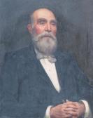 WILLIAMS Margaret Lindsay Portrait Of Captain Murrel, Head And Shoulders, And Another Of Mr J C Meggit WILLIAMS Margaret Lindsay Portrait Of Captain Murrel, Head And Shoulders, And Another Of Mr J C Meggit