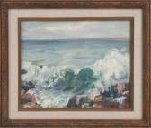 WILLIAMS Pauline Bliss Waves Crashing On The Coast WILLIAMS Pauline Bliss Waves Crashing On The Coast