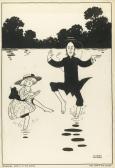 WILLIAMS Walter Heath Splashing Happily In The Water WILLIAMS Walter Heath Splashing Happily In The Water