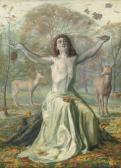 WILMER Joseph Riley An Allegory Of Autumn WILMER Joseph Riley An Allegory Of Autumn