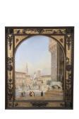 WILSON Charles Heath Fountain Of Neptune, Piazza Della Signoria, Florence WILSON Charles Heath Fountain Of Neptune, Piazza Della Signoria, Florence