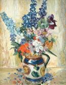 WILSON Winifred Still Lifeof Summer Flowers WILSON Winifred Still Lifeof Summer Flowers
