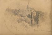 WOLF Raimund Anton A View Of The Peruc Chateau WOLF Raimund Anton A View Of The Peruc Chateau
