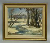 WOLFE JUDITH Winter Landscape WOLFE JUDITH Winter Landscape