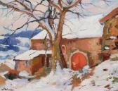WOLFF Jose Ferme Sous La Neige WOLFF Jose Ferme Sous La Neige