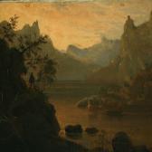 WOLPERDING Friedrich Ernst Mountainscape WOLPERDING Friedrich Ernst Mountainscape