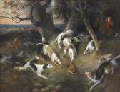WOLSTENHOLME Dean I The Elder , Hunting Scene WOLSTENHOLME Dean I The Elder , Hunting Scene