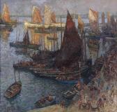 WOLTER Hendrik Jan Le Retour Des Thoniers, Douarnenez WOLTER Hendrik Jan Le Retour Des Thoniers, Douarnenez