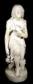 WOOD John Warrington Figure Of Woman Kneeling WOOD John Warrington Figure Of Woman Kneeling