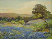 WOOD Robert Untitled Bluebonnets WOOD Robert Untitled Bluebonnets