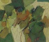 WOODRUFF Hale Aspacio Untitled (green Landscape). WOODRUFF Hale Aspacio Untitled (green Landscape).