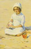 WOODWARD Mabel May On The Beach, Ogunquit, Maine WOODWARD Mabel May On The Beach, Ogunquit, Maine