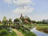 WOOTTON Frank Along The River Bank, Alfriston WOOTTON Frank Along The River Bank, Alfriston
