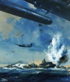 WOOTTON Frank North Sea Strike By Beaufighter Of 143 And 126 Squadrons WOOTTON Frank North Sea Strike By Beaufighter Of 143 And 126 Squadrons