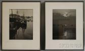 WORTHINGTON GREGORY John Four Provincetown Views WORTHINGTON GREGORY John Four Provincetown Views