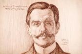 wróblewski Ignacy Portret Tadeusza Estreichera wróblewski Ignacy Portret Tadeusza Estreichera