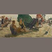 WRIGHT STEWART Robert A Conversation On The Beach WRIGHT STEWART Robert A Conversation On The Beach