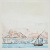WRISBERG G. F. W. View From The Harbour Of Messina WRISBERG G. F. W. View From The Harbour Of Messina