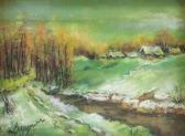 WYCZOLKOWSKI Leon Landscape Scene WYCZOLKOWSKI Leon Landscape Scene