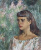 WYETH Henriette Portrait Of A Young Woman WYETH Henriette Portrait Of A Young Woman