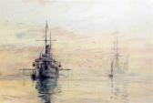 WYLLIE William Lionel Cruiser And Battleship WYLLIE William Lionel Cruiser And Battleship