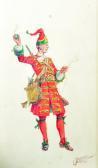 WYMER Reginald Augustus A Man In Military Costume WYMER Reginald Augustus A Man In Military Costume