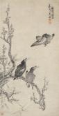 XIANG SHENGMO Peach Blossoms And Birds XIANG SHENGMO Peach Blossoms And Birds