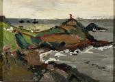 YATES Fred A Coastal Landscape, The Lizard YATES Fred A Coastal Landscape, The Lizard